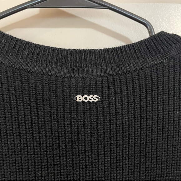 NWT - Boss by Hugo Boss Fanalian Sweater - Black - Picture 10 of 11